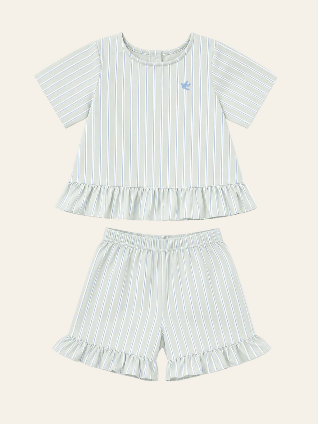 Signature Stripe Ruffle Set