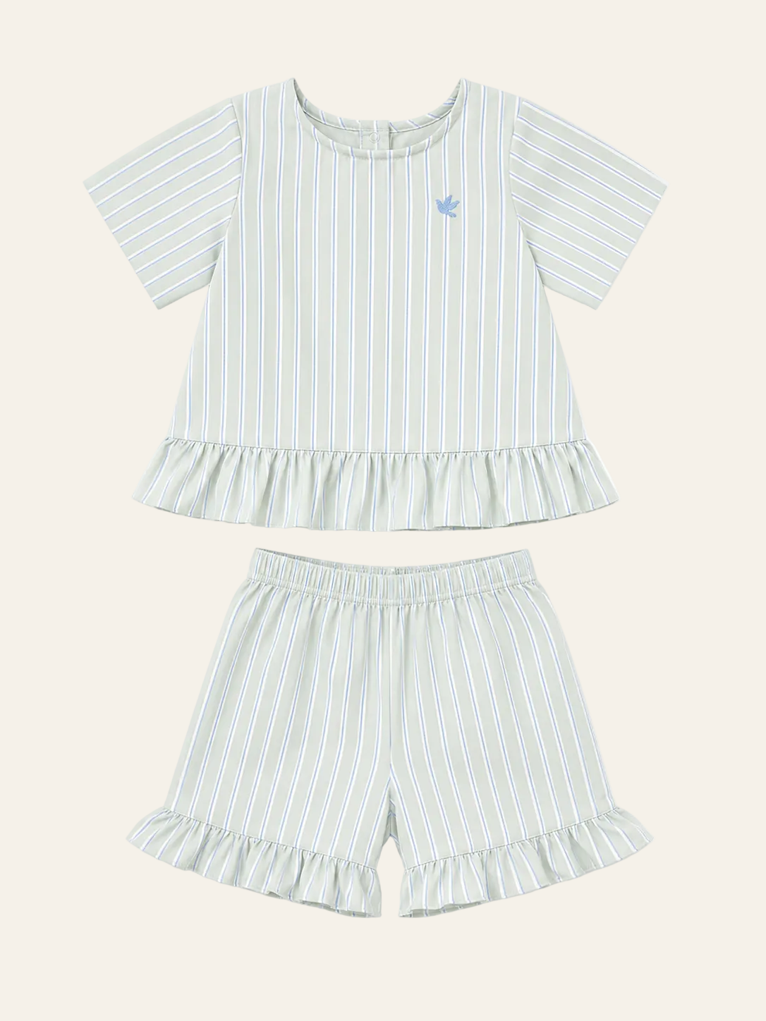 Signature Stripe Ruffle Set