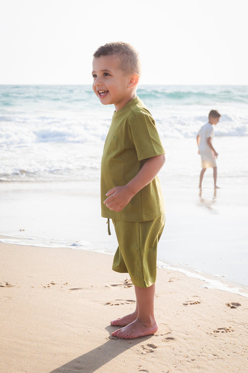 Noor Basics Shirt & Shorts Set
