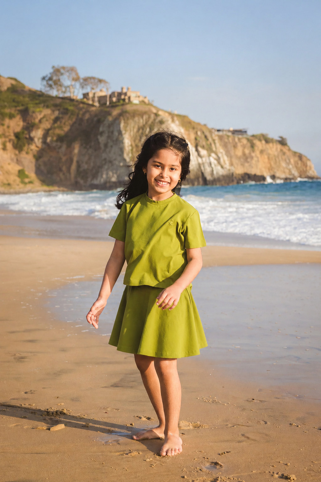 Noor Basics Shirt & Skort Set