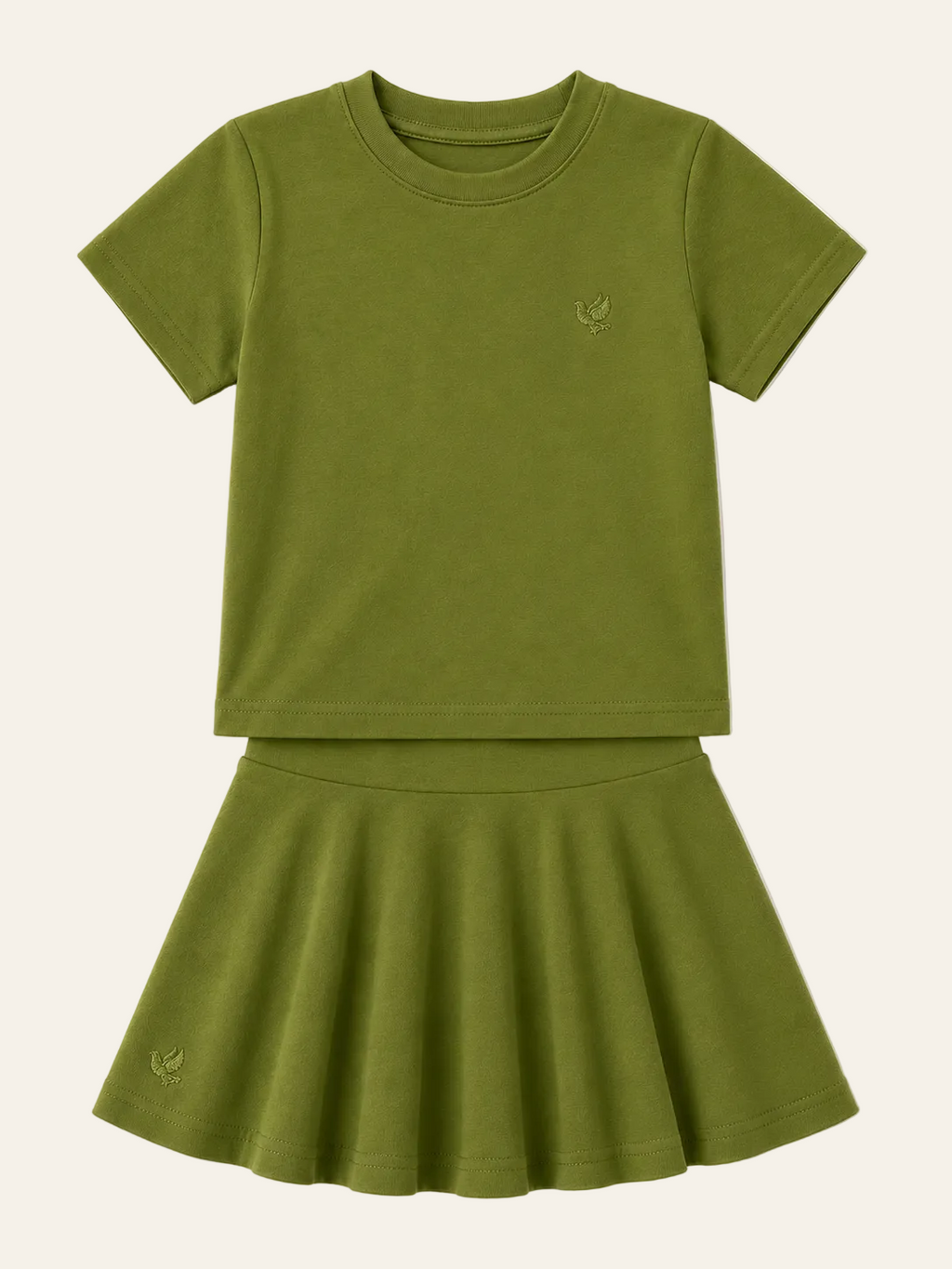 Noor Basics Shirt & Skort Set